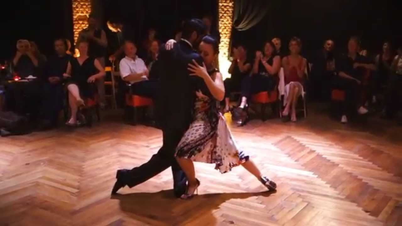 Tango: Celeste Rey y Sebastián Nieva, 2/11/2014, Milonga de Estar bien 4/4