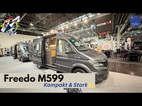 New panel van camper: Freedo M 599 based on MAN TGE