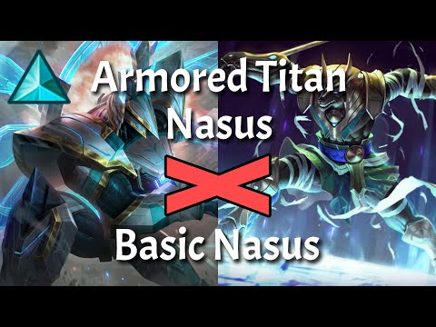 How is Armored Titan Nasus DIFFERENT? | Skin Comparison