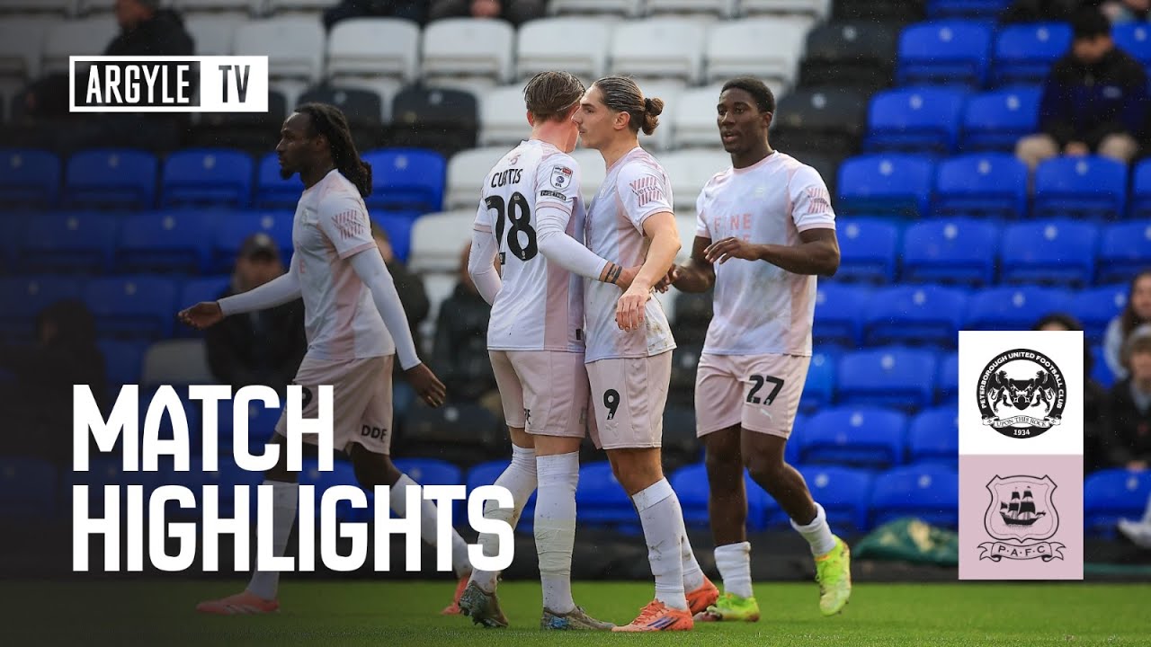 Peterborough United vs Plymouth Argyle Highlights