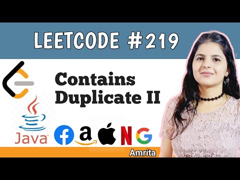 Contains Duplicate 2  | LeetCode problem 219 | Top 150 interview question series