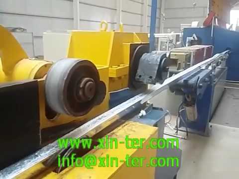 Aluminum rod continuous casting and rolling mill