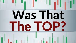 Did the S&amp;P put in a top or just shenanigans.