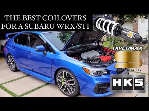 The BEST COILOVERS for a Subaru WRX/STI! HKS HIPERMAX S Review