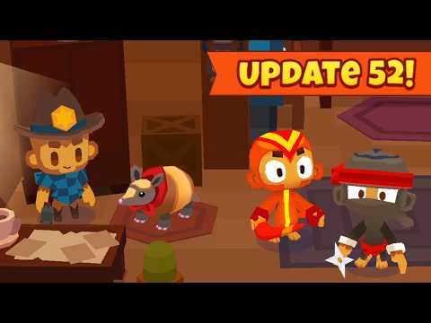 Update 52! | 6 NEW BLOONS | Frontier Legends | Expert Map | Ice Monkey Paragon