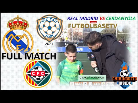 Real madrid vs Cerdanyola РЕАЛ МАДРИД VS СЕРДАНЬОЛА ФК