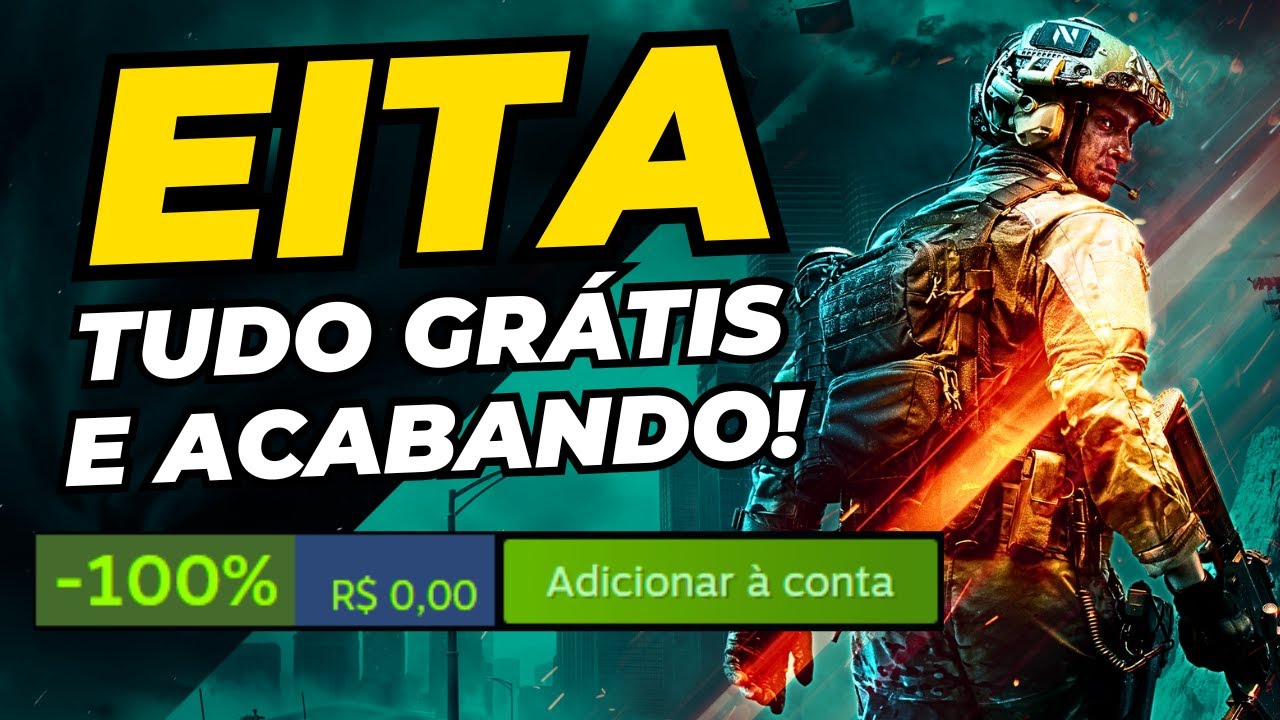 VOA! Jogos pagos DE GRAÇA na Steam, Epic e mais, ofertas finais de Halloween e descontos de ate 97%