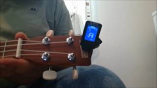 Video thumbnail for Joyo JT-01 - Clip on tuner for Guitar, Bass, Violin, Ukulele C and Ukulele D - Demo test by Giusy StratoCATter Tranchino