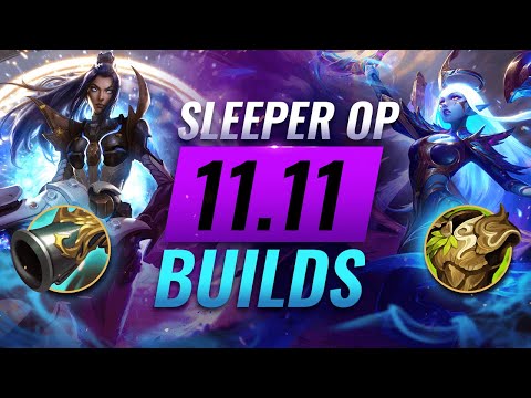 5 NEW Sleeper OP Picks & Builds Almost NOBODY USES in Patch 11.11 - League of Legends Season 11