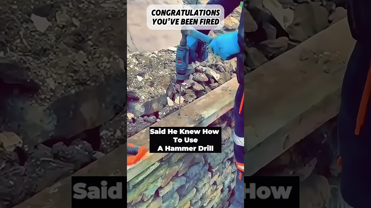 Congratulations, you've been fired #adamrose #construction #workers #funny