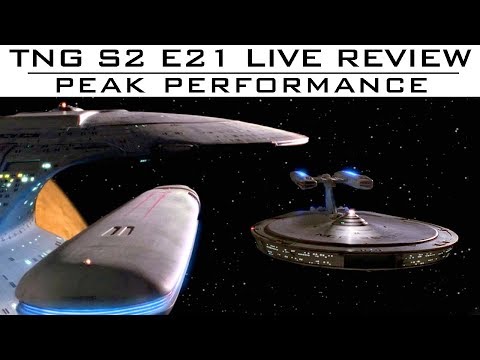 ST:TNG S2E21 "Peak Performance" Review and Discussion