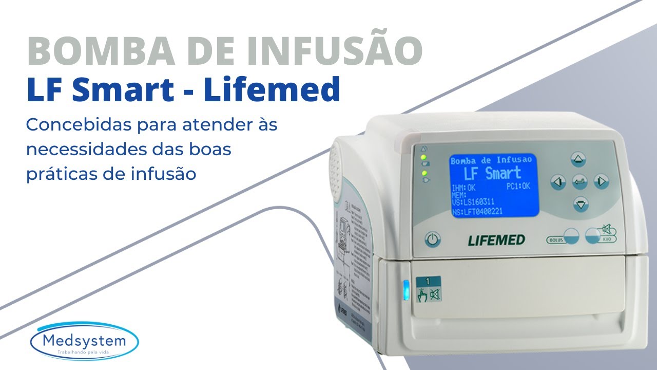 Bomba de Infusão LF Smart Lifemed