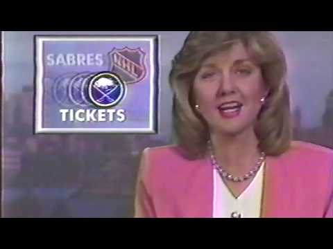WIVB TV (CBS) Coverage - Sabres sweep the Bruins, April 1993