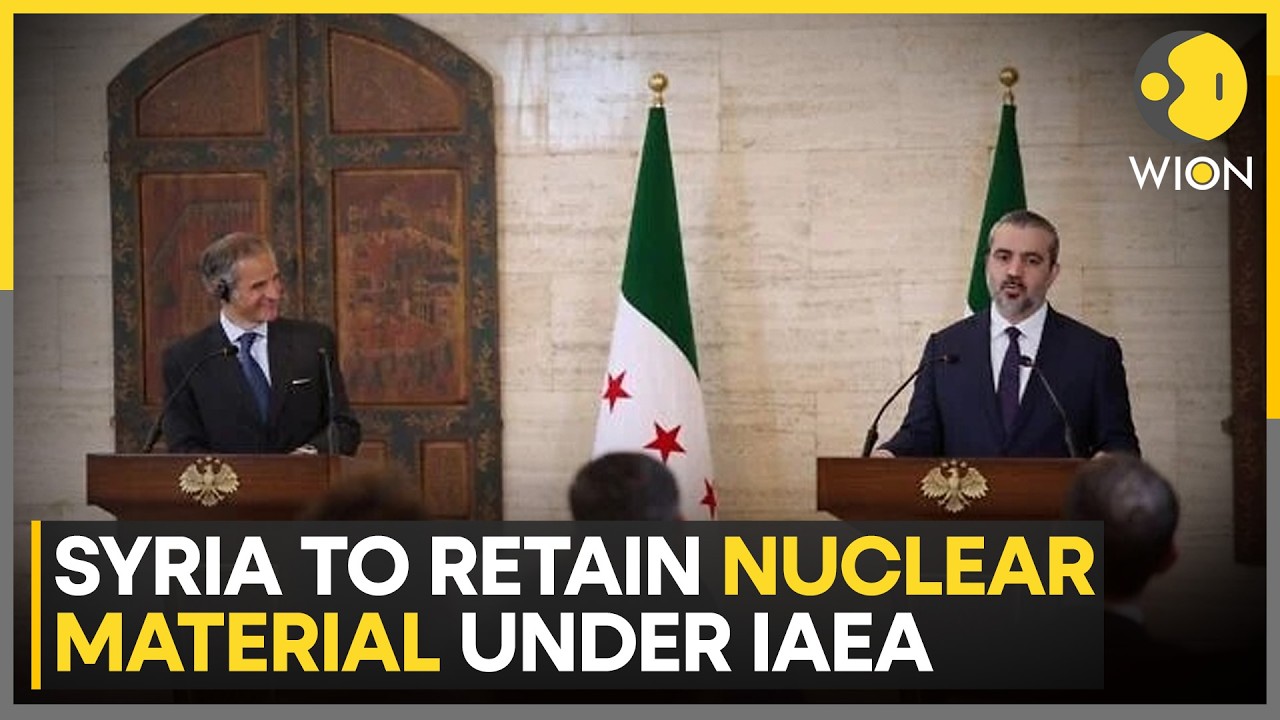 Syria To Retain Nuclear Material Under IAEA | WION News