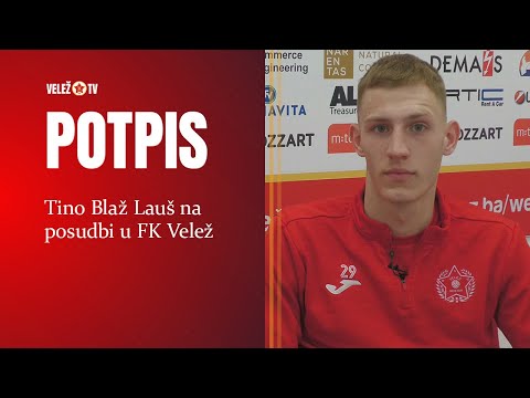 Tino Blaž Lauš na posudbi u FK Velež
