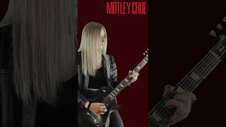 TOO YOUNG TO FALL IN LOVE - MÖTLEY CRÜE | Guitar Solo Cover by Anna Cara #shorts