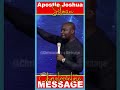 LAY HOLD TO IT!!! - Apostle Joshua Selman #shorts