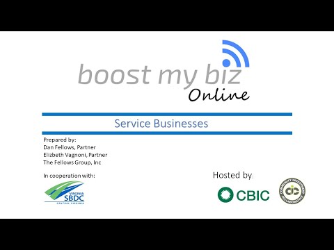 Boost My Biz Online: Service Businesses (52:16)