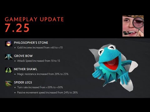 7.25 Dota Patch Overview Part 1 - General Changes And Items