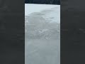 Video Thumbnail for Getting some water on top of the ice at Sturgeon Lake (YouTube)