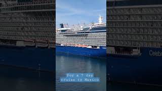 Celebrity Solstice sail away #cruise #cruising #losangeles