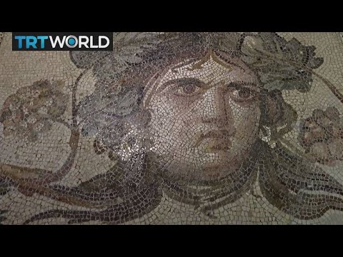 Gypsy Girl Mosaic: Roman era artwork returns home in Turkey