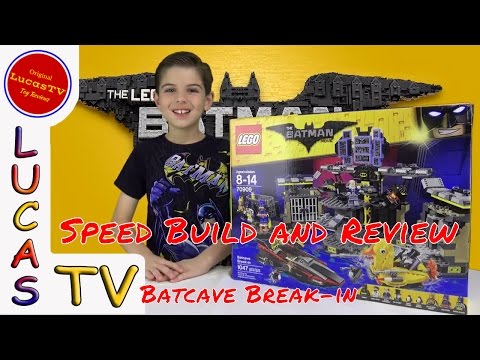LEGO Batcave Break-in Set 70909 Speed Build - From the LEGO Batman Movie
