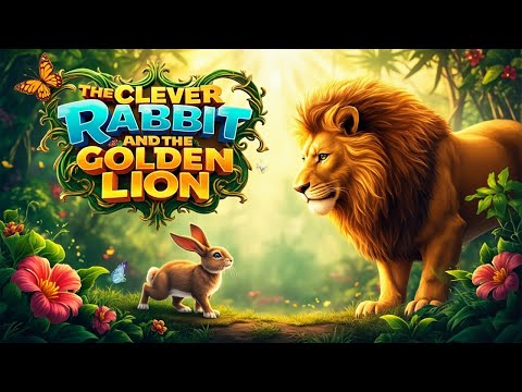 The clever rabbit vs lion | Toddler cartoon story | Animal tales from panchatantra | Kids story