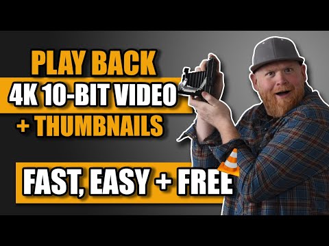 Best Way To Watch 4K 10 Bit 422 Video on Your Computer | FAST, EASY and FREE