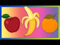 Fruits Song | Learn Fruit for Kids | Apples, Bananas & Oranges