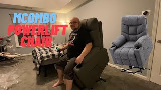 MCOMBO ELECTRIC POWER LIFT RECLINER CHAIR- PRODUCT REVIEW