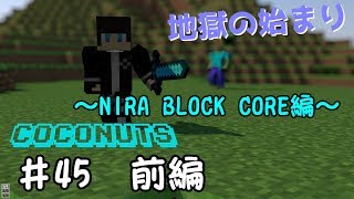 【Minecraft 実況】ココナッツクラフト　Part45 前編(NIRA BLOCK CORE編Part30 前編)