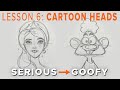 Learn To Draw Anatomy Cartoon Heads
