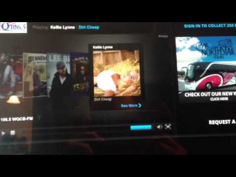 Kellie Lynne "Dirt Cheap" on Q106.5 fm in Bangor, Maine!