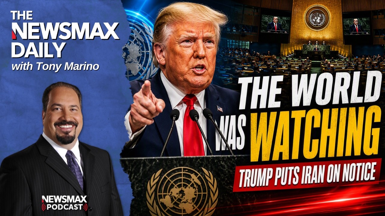 Trump Drops the Hammer at the U.N. | The NEWSMAX Daily (09/23/2026)