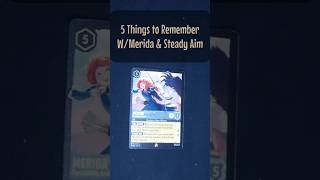 5 Things to Know About Merida's Extra Damage #disney #lorcana #tcg