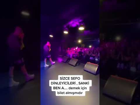 Sefo Konseri | Sefo konserde trolleniyor | Sefo bilmem mi konseri | Part 3