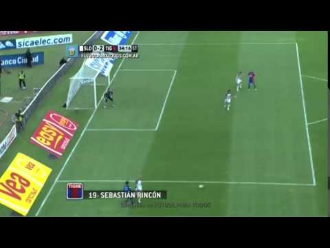 Gol de Sebastián Rincón, San Lorenzo 0-2 Tigre