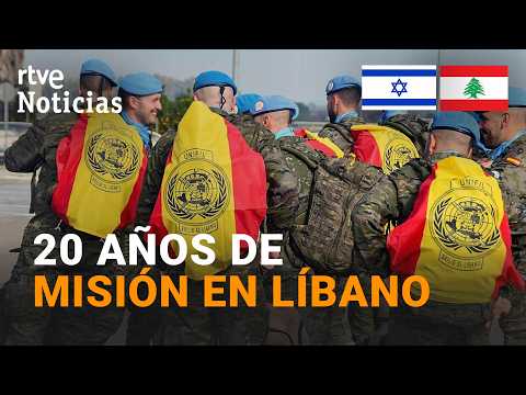 España conmemora 20 años de misión de paz en Líbano bajo la bandera de Naciones Unidas | RTVE