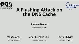 Download the video "USENIX Security '24 - A Flushing Attack on the DNS Cache"
