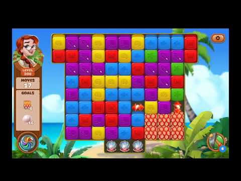 Lost Island Blast Adventure Level 208 NO BOOSTERS - A S GAMING