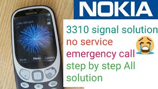 how to repair nokia 3310 no signal