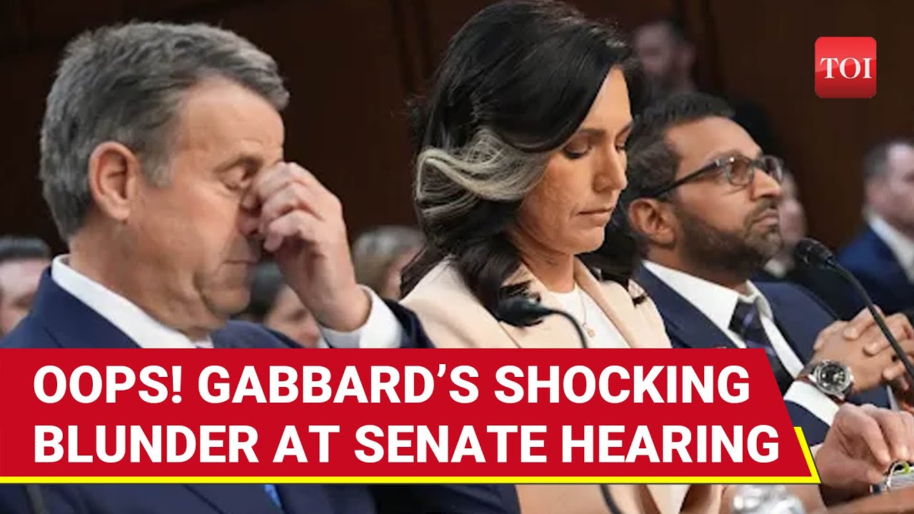 Tulsi BLINKS, Ratcliffe HANGS HEAD: Trump’s Top Spies CHOKE As Senators Fume Over War Chat Leak