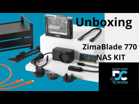 UNBOXING: Monta tu propio NAS con este mini KIT 🔧 ZimaBlade 7700