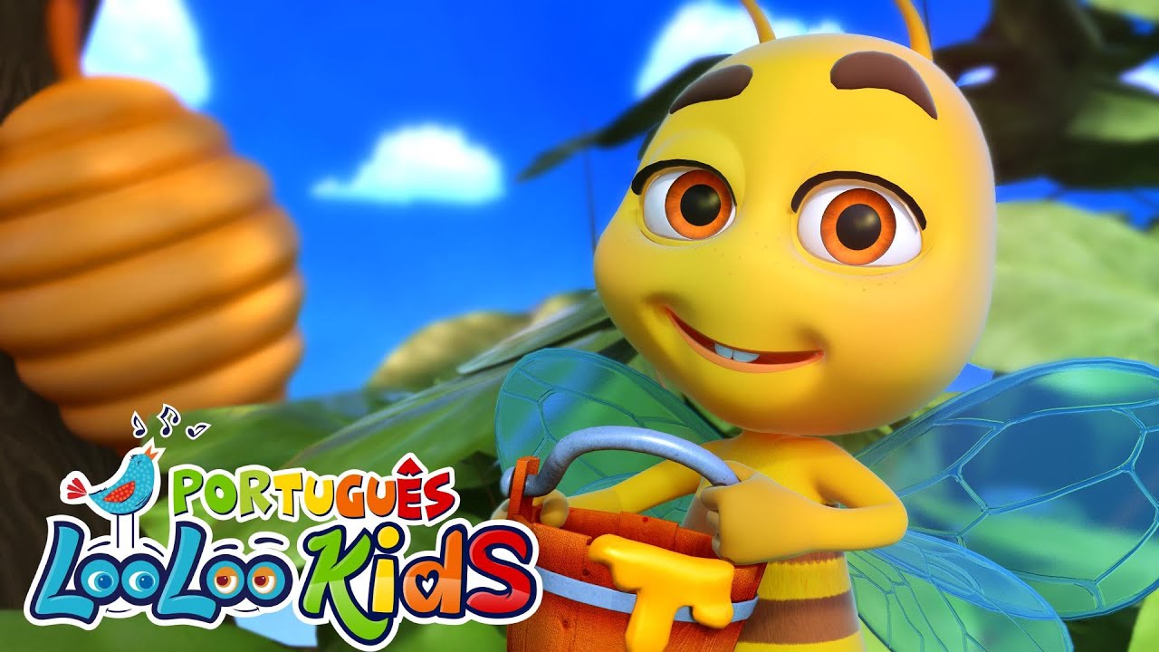 Minha Abelhinha e Outras Canções Educativas e Divertidas | LooLoo Kids Português 🐝🎶✨
