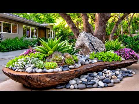 20 Beautiful Small Corner Rock Garden Ideas