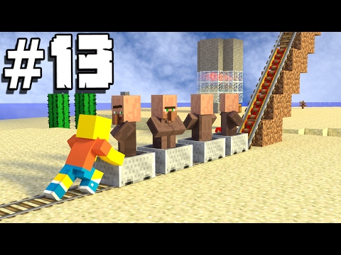 FARM DI FERRO MODULO 1 TRASPORTO VILLAGER #13 - MINECRAFT GAMEPLAY ITA