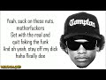Eazy-E - Still a Nigga (Lyrics)