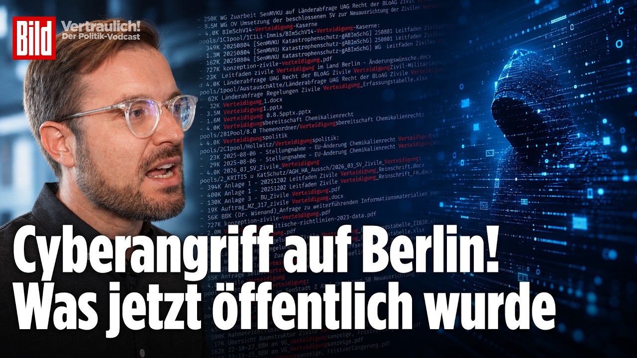 CYBERANGRIFF AUF BERLIN: 1,44 Millionen Dateien im Darknet! „30 mal größer als Epstein-Files“