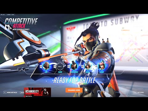 SUREFOUR TOP 500 HANZO - OVERWATCH 2 TOP 500